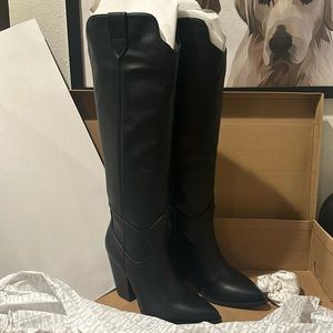 Steve Madden over the knees heeled boots brand new never worn